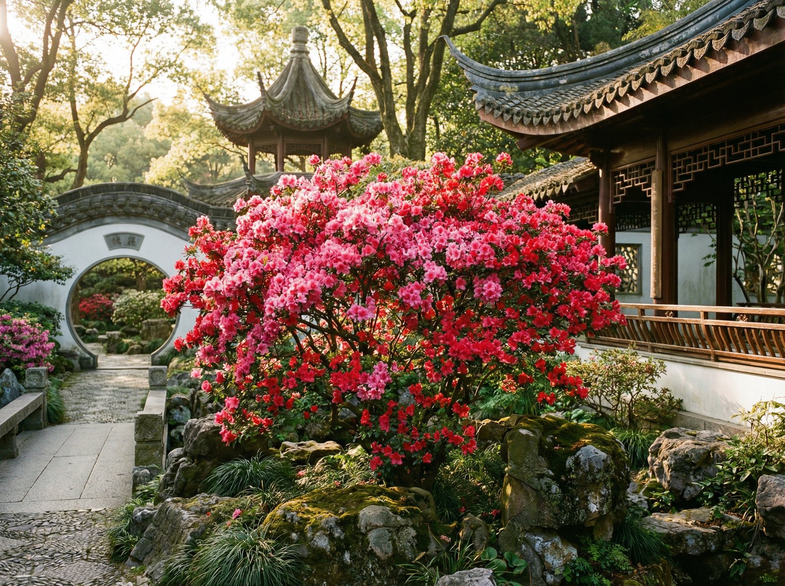 看片杜鹃花植物视频