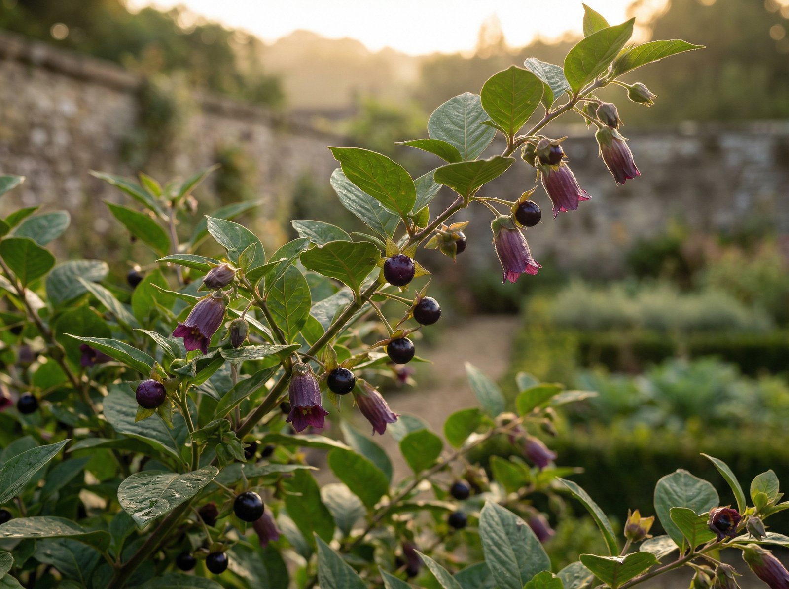 看片颠茄植物视频